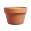 Virágcserép Mezzo agyag 17cm