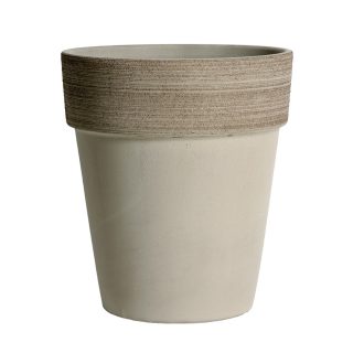 Virágcserép Alto szürke húzott 23cm