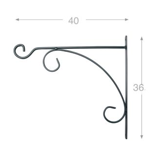 Fali virágtartó 40cm