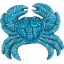 Rák kék 17cm