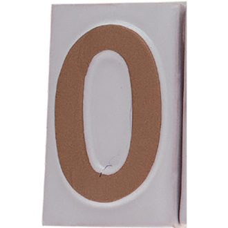 Házszám/0 9cm