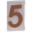 Házszám/5 9cm