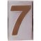 Házszám/7 9cm