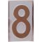 Házszám/8 9cm