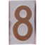 Házszám/8 9cm