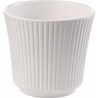 Kaspó Delphi Fehér 14 cm 