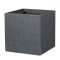 Virágláda kocka Kent XXL szürke 3 részes