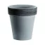 Virágcserép Alto szürke húzott 18cm