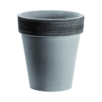 Virágcserép Alto szürke húzott 31cm