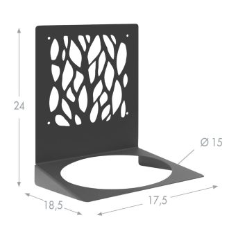 Fali virágtartó Vegetal 24cm