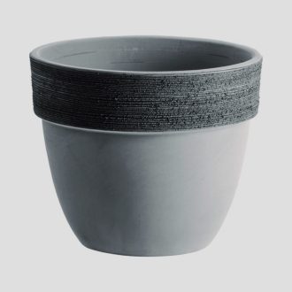 Virágcserép Patavium szürke húzott 45cm
