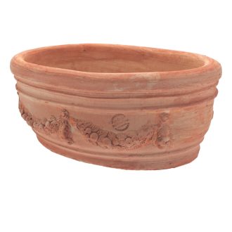 Virágláda ovális Firenze 40cm