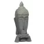Buddha-3 szobor szürke 50cm