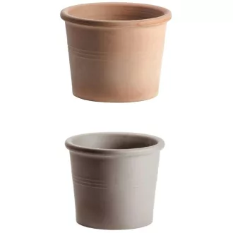 Virágcserép Cilinder antik-szürke 46cm 