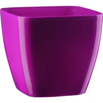 Kaspó szögletes műa. Queens 14cm pink