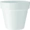 Kaspó műa. Standard 12cm fehér