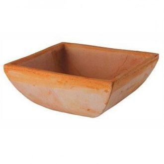 Virágtál Morgano szögletes 25cm