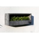 Fali virágcserép Balcony szürke 40cm