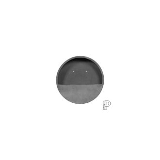 Fali virágcserép Wally szürke 40cm