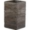 Virágláda magas kocka Wood 20cm