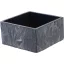 Virágláda alacsony kocka Steatite 20cm