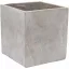 Virágláda kocka Steatite 16cm fehér