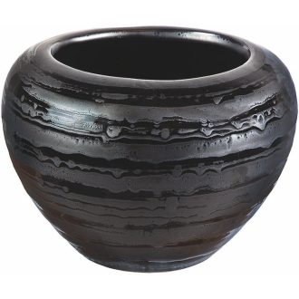Virágcserép Sofia 22cm antracit