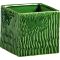 Virágláda Graffito zöld 13cm