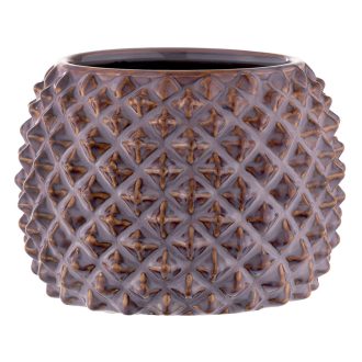 Kaspó Diamante lila 17cm