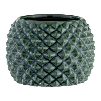 Kaspó Diamante zöld 21cm