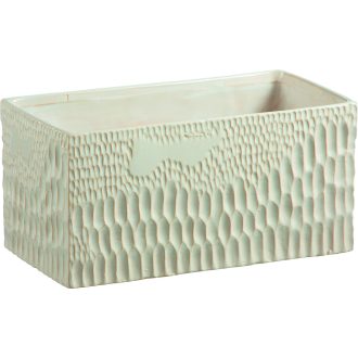 Virágláda Graffito fehér 27cm