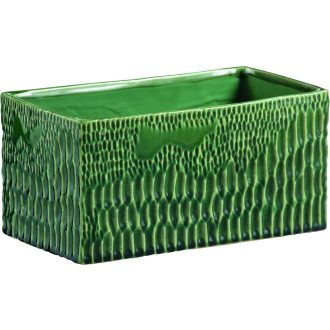 Virágláda Graffito zöld 27cm