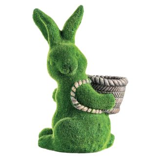 Virágtartó nyuszi 38cm