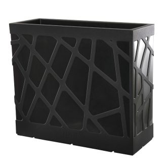 Virágláda magas Mosaic antracit 80cm