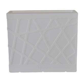 Virágláda magas Mosaic fehér 80cm