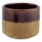 Virágcserép Cigar barna 3 r.