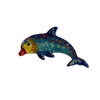 Delfin kerámia 18cm
