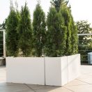 Virágláda magas Atlantis homok 80cm